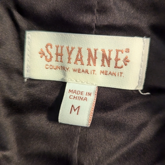 Shyanne Faux Fur Black Jacket Coat Blazer Medium M - Picture 8 of 9